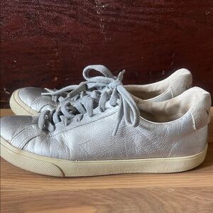 Veja Esplar Women's Silver Sneakers 8